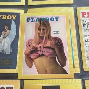 90s Vintage Playboy Chromium Cover Card Trading Collectors 1995 #40